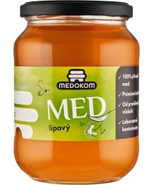 Original Medokom Lindenblütenhonig 900 gr. Glas