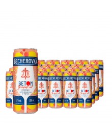 Becherovka Beton Grapefruit & Tonic 24x250ml