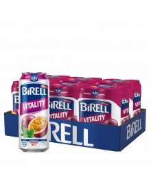 Birell Active Vitality Maracuja & Mate alkoholfrei Palette 24 x 0,5l Dosenbier 