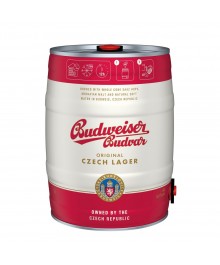 Budweiser Budvar Partyfass 5 Liter Bierrfass