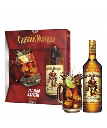 Captain Morgan Spiced Gold Set 0,7l mit Glaskrug