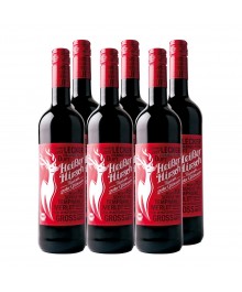 Heißer Hirsch Bio Glühwein rot 6 x 0,75l