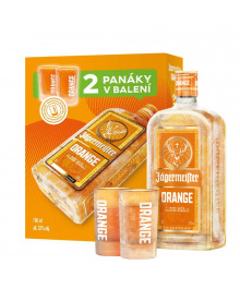 JÄGERMEISTER ORANGE Geschenkset mit Gläser