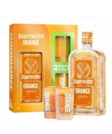 JÄGERMEISTER ORANGE Geschenkset mit Gläser