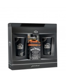 Jack Daniel's MAKE IT COUNT Metall Becher Geschenkset