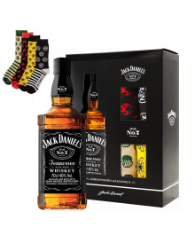 Jack Daniels No.7 Geschenkset mit 4 Paar Socken