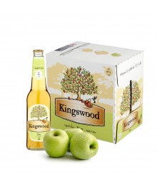 Kingswood Dry Cider Apfelschaumwein Box 12 x 400ml