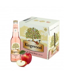 Kingswood Rosé Cider Apfelschaumwein Box 12x400ml