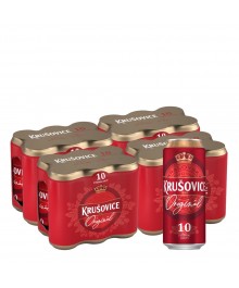 Krusovice 10° Palette 24 x 0,5l Dosenbier