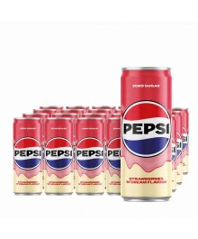 Pepsi Cream Strawberry zero 24 x 330ml