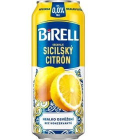 Birell Sizilianische Zitrone – alkoholfrei Palette 24 x 0,5l Dosenbier