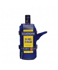 Becherovka 0,5l mit Handschuh