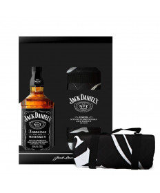 Jack Daniel's No.7 Geschenkset - 700ml Flasche inkl. Partydecke