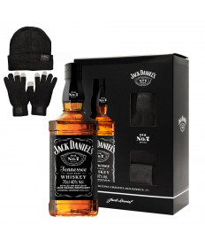 Jack Daniels Jack Daniels No. 7 Winter - Geschenkset mit Mützen und Handschuhe