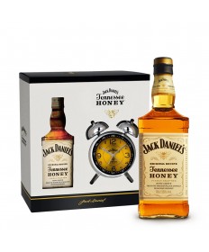 Jack Daniel's Honey Set mit Wecker 0,7l