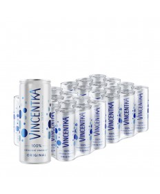 Vincentka Mineralwasser mit Kohlensäure, 24 x 250 ml