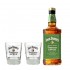 Jack Daniels Apple Geschenkbox mit zwei Gläser